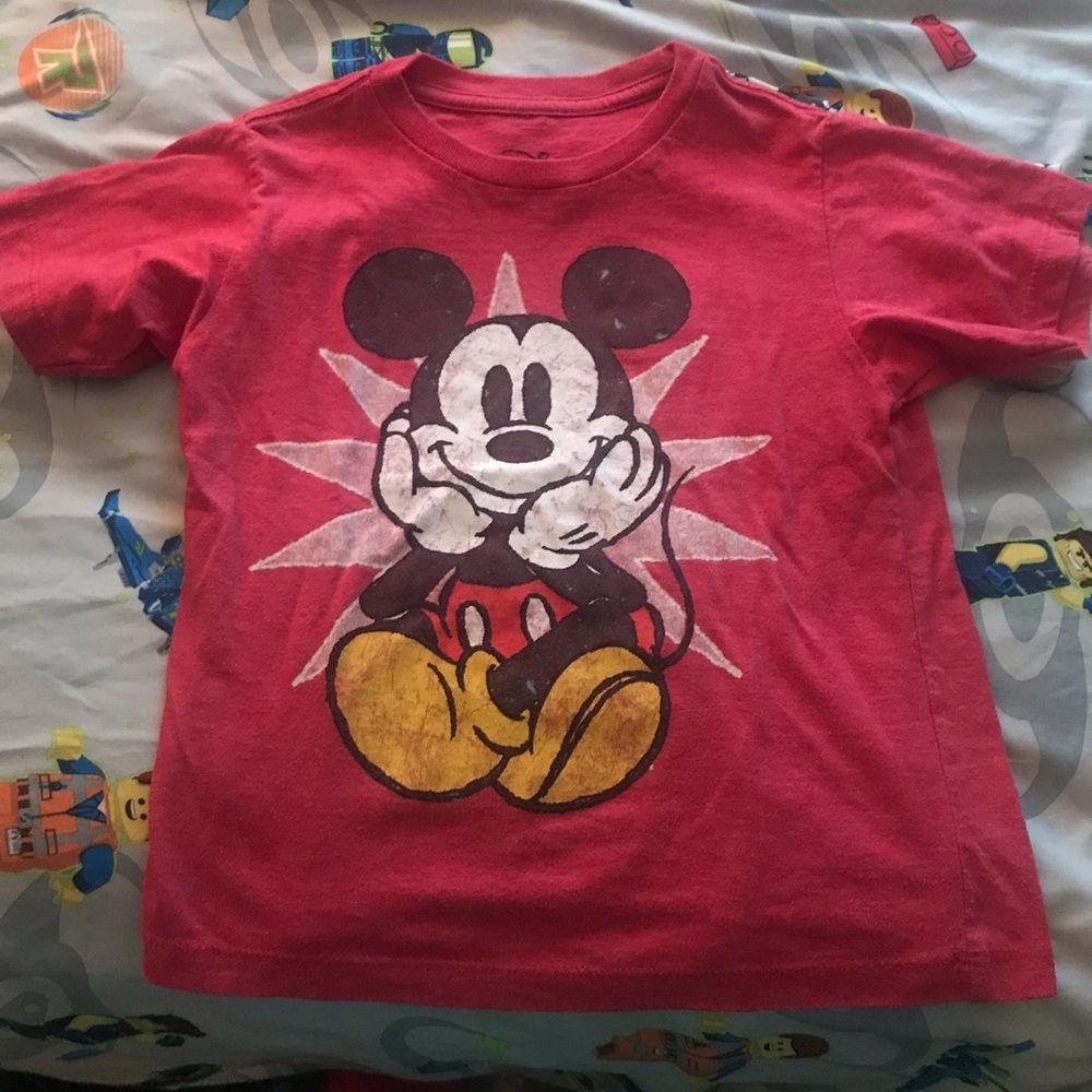 Mickey Mouse Tees and hoodie and a star shirt